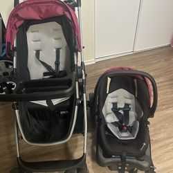 Safety first 8 in 1 baby stroller  & car seat