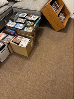 (Pending)Huge movie collection dvd’s blu-rays & media shelves