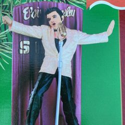 King of rock ‘n’ roll Elvis Presley tree ornament With Music 