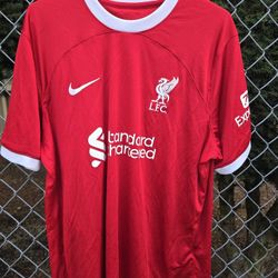 Liverpool 2023 - 2024 Home football Nike shirt #11 M. SALAH size XLarge