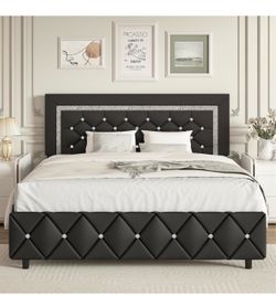 Full size bed frame (LED)