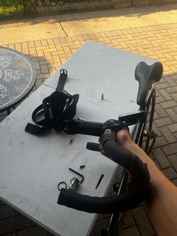 Fixie cockpit.  Trades/cash