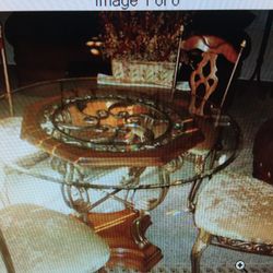 Beautiful Ashley Santa Barbara Dining Set