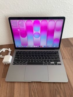 MacBook Air 13 (M1 chip / Latest OS 26 Tahoe) 8GB Memory Good Laptop (100% Battery )