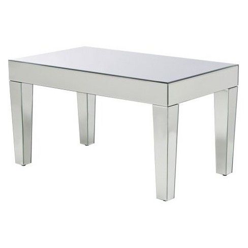 Mirrored coffee table