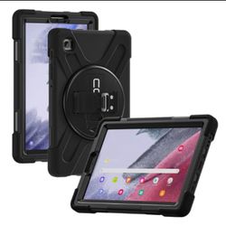 Codi 8.7" Rugged Case for Samsung Galaxy Tab A7 Lite – Strap, Kickstand, Screen-Protector