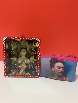 Casa Fiesta Designs Frida Kahlo Nicho Box – Marco de arte mexicano hecho a mano – Caja de madera para decoración de pared de Nicho mexicano