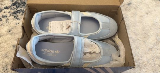 Adidas Mary Jane Sneakers Light Blue