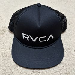RVCA Mesh SnapBack Hat (Black)