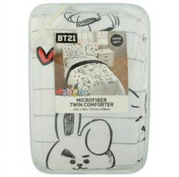 Bt21 Bed Set Comforter & Bed Sheets New 