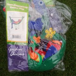 3D Garden Flags