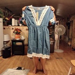 Blue & Sky Denim Dress