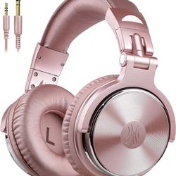 OneOdio Over Ear Headphones for Women and Girls, Wired Bass Stereo Sound Headsets 