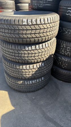4:255/65R18 used tire$400