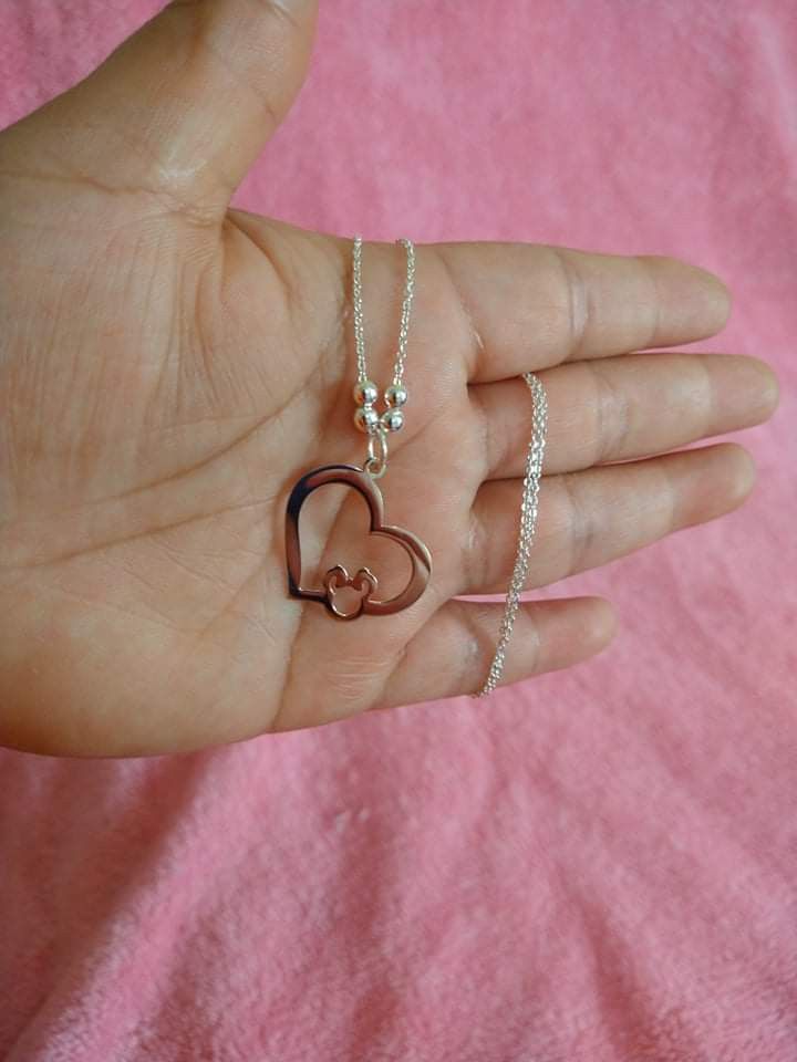 925 Sterling Silver Necklace/Collar De Plata 925