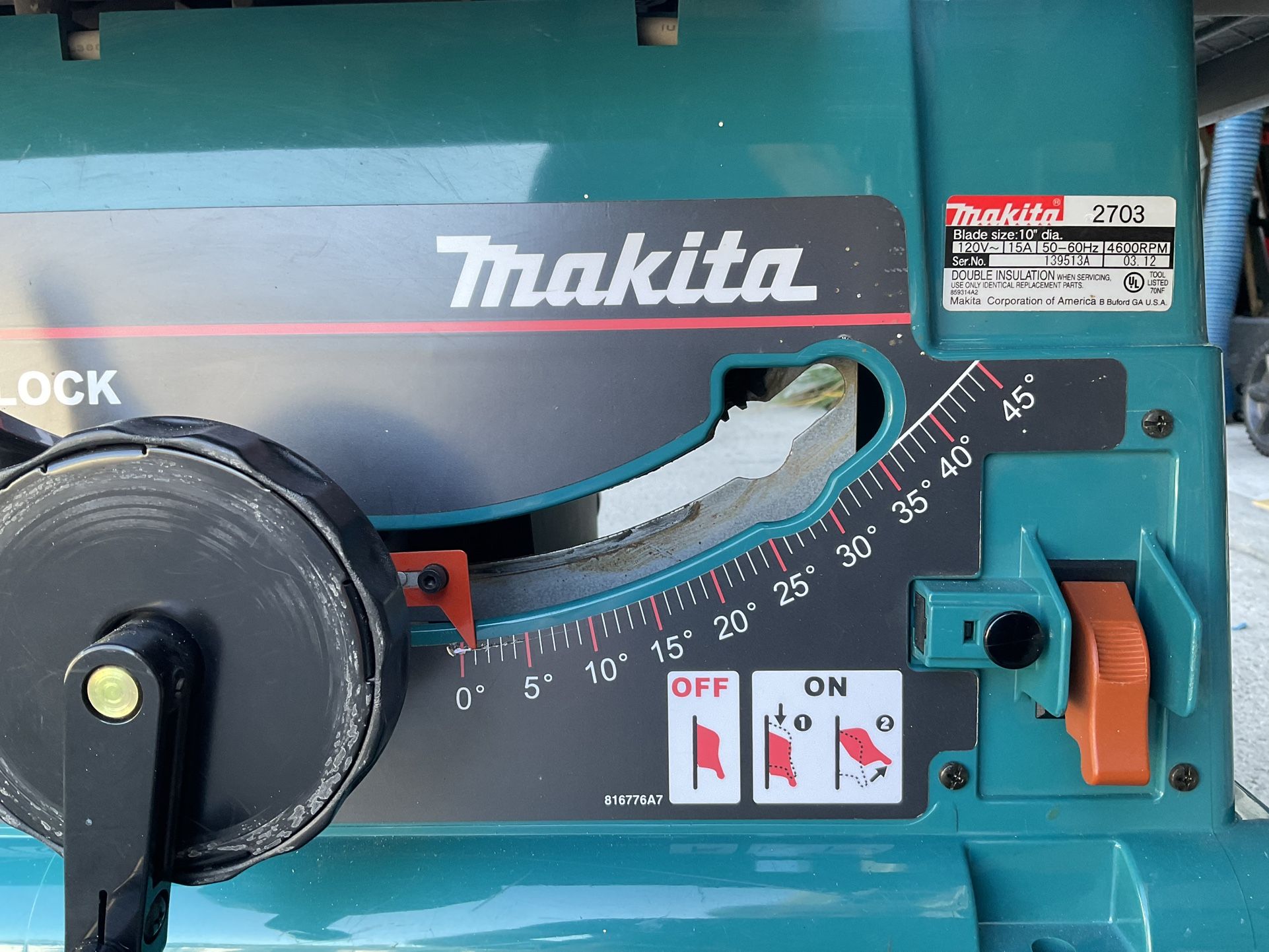 Makita Table Saw