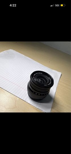 Fujifilm Fujinon XF16mmF2.8 R WR lens black