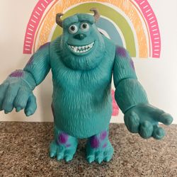 MONSTERS INC SULLY POSABLE 10 INCH FIGURE !  NEW CONDITION
