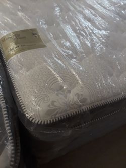 Blue Gel Memory Foam pillwtop queen
