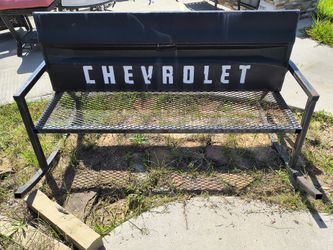 Custom made Chevrolet Tailgate reclining bench 