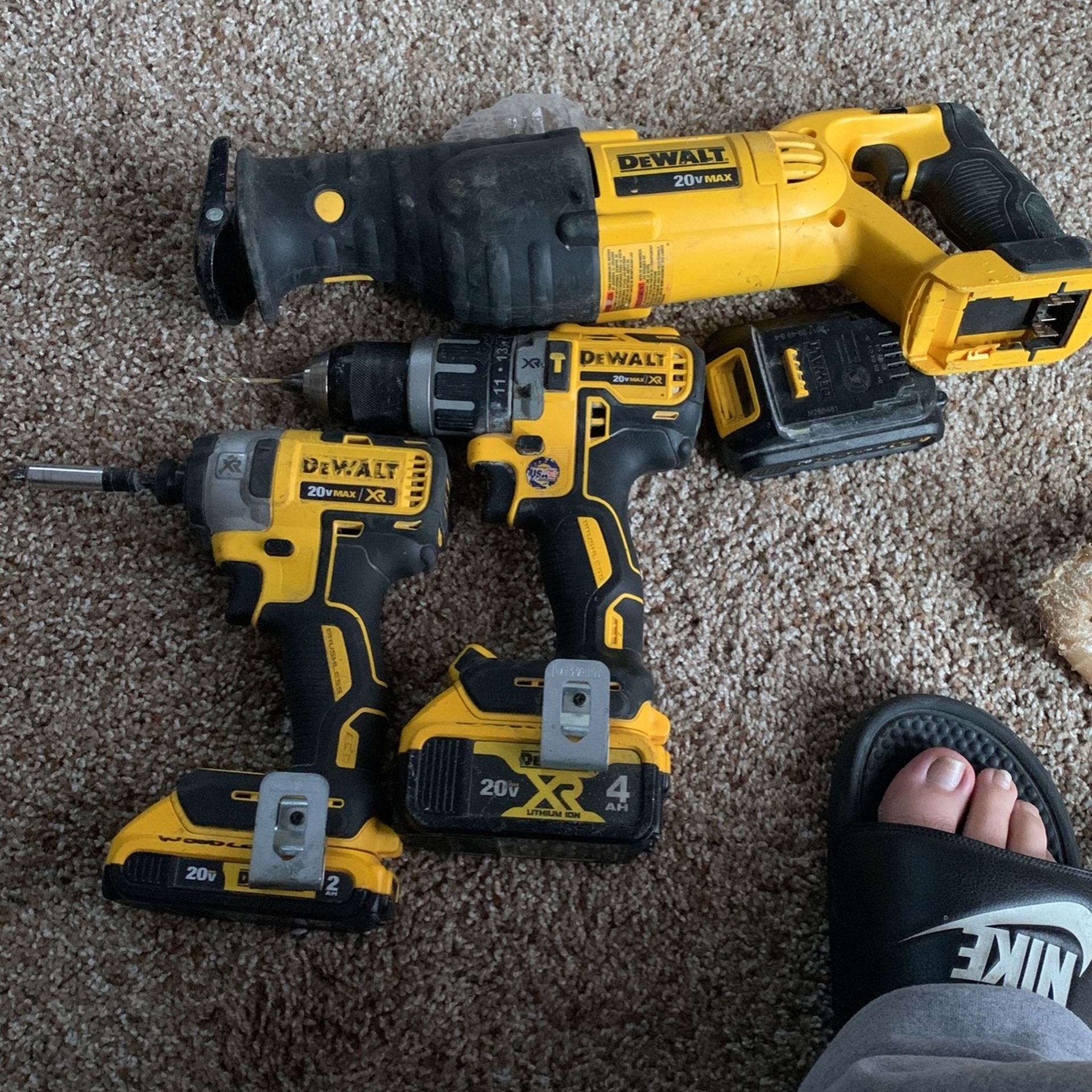 Dewalt Hammer Drill And Inpact Combo