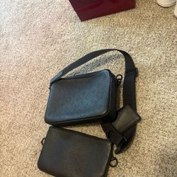 LOUIS VUITTON trio messenger (Mens)
