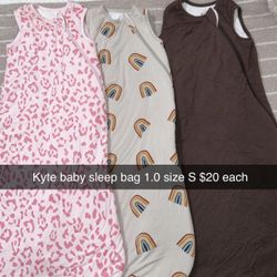 Kyte baby sleep bag 1.0 size S $20 each