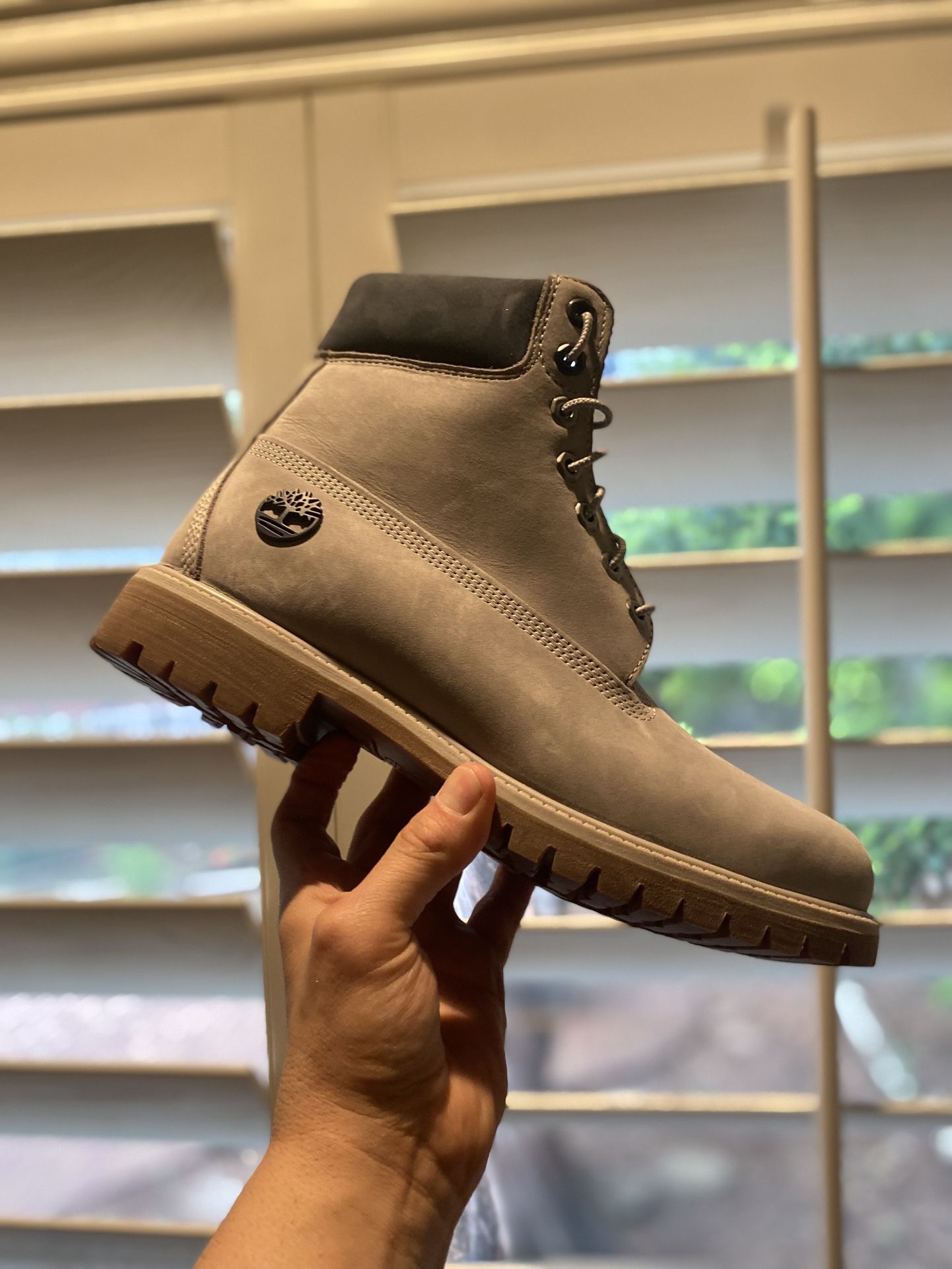 Gray Timberland Boots Men's 10.5