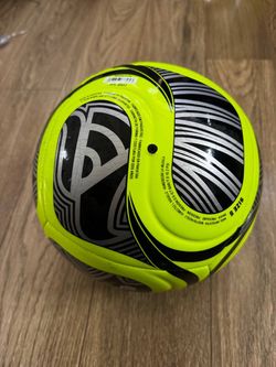 Size 5 Soccer Ball Neon Yellow and Black