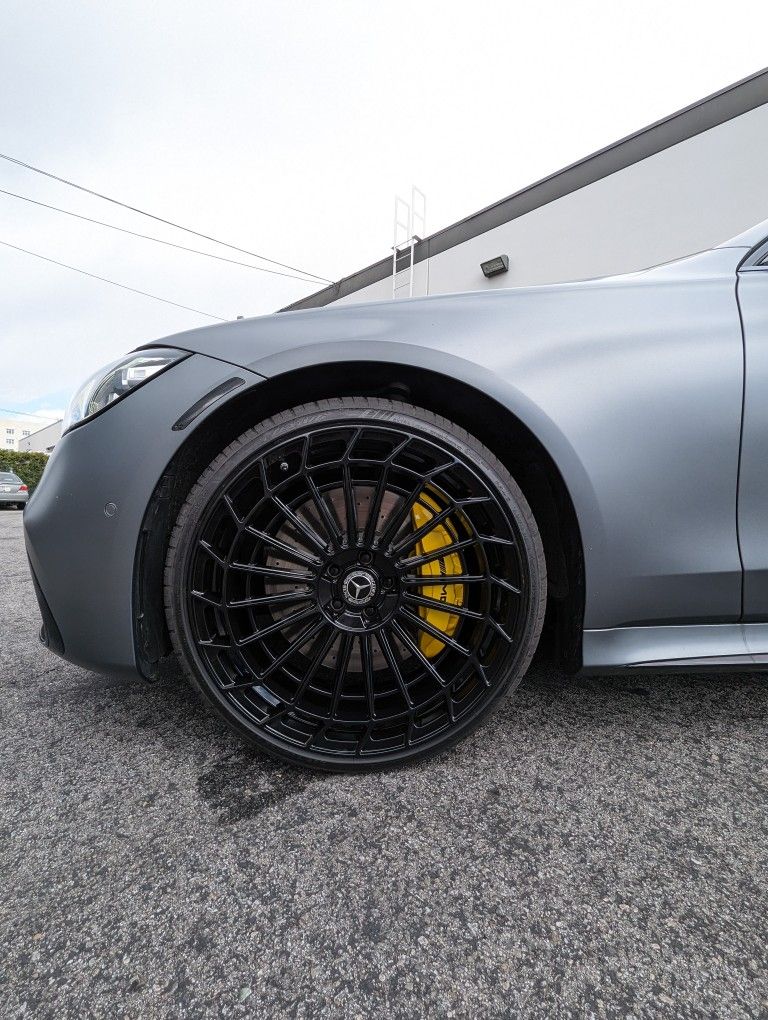 22 INCH NEW MERCEDES BENZ WHEELS AFTERMARKET STAGGERED FOR S550 S450