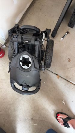 Bag boy golf bag carrier push cart