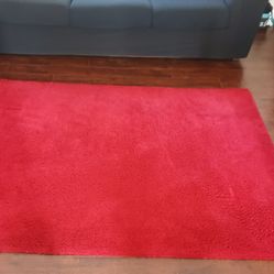 Red Ikea Rug