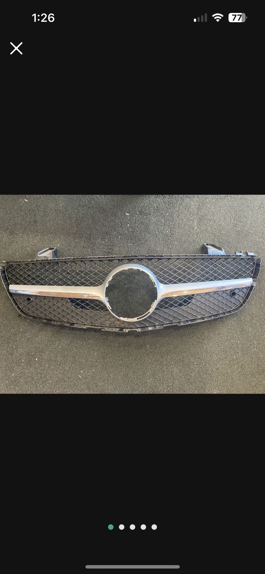OEM 13-16 Mercedes Benz SL550 Factory Grille