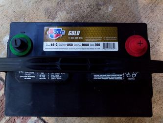 Carquest Gold group 65 car truck battery perfect condition