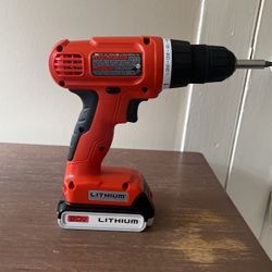 20v Black & Decker Drill