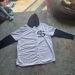 White Sox Jersey Hoodie 