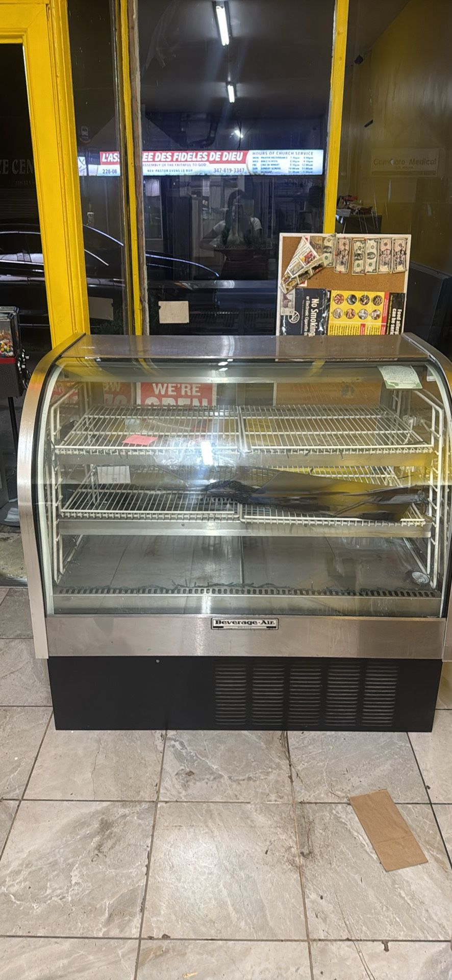 Beverage, air, refrigerator, and cooler display
