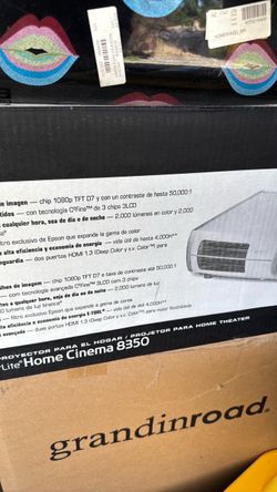 Epson home cinema projector