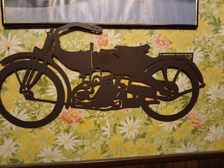 motorcycle Wall Decor