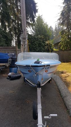 Fiber Glass Boat Outboard
