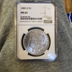 1885 O MS63