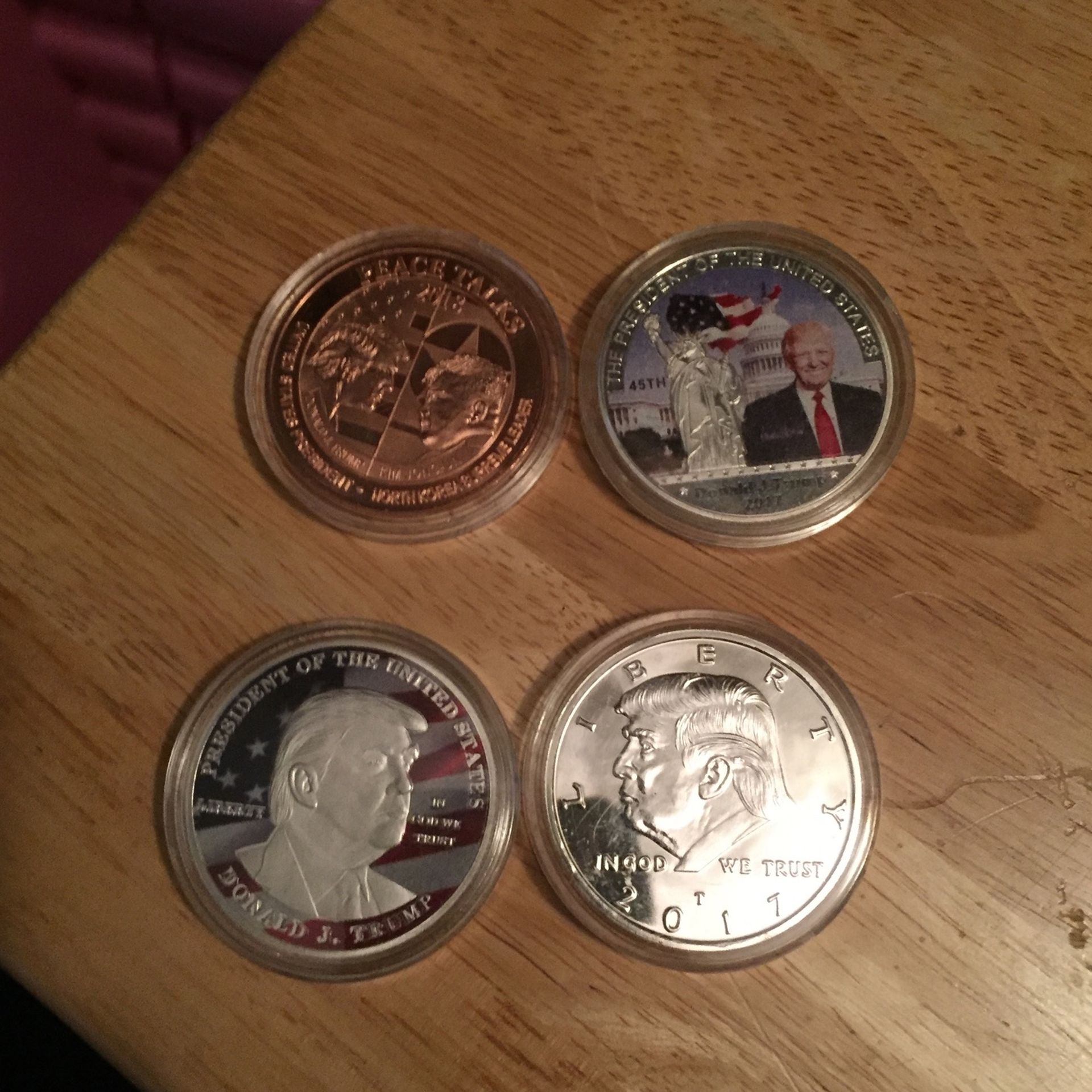 Trump Silver Dollars