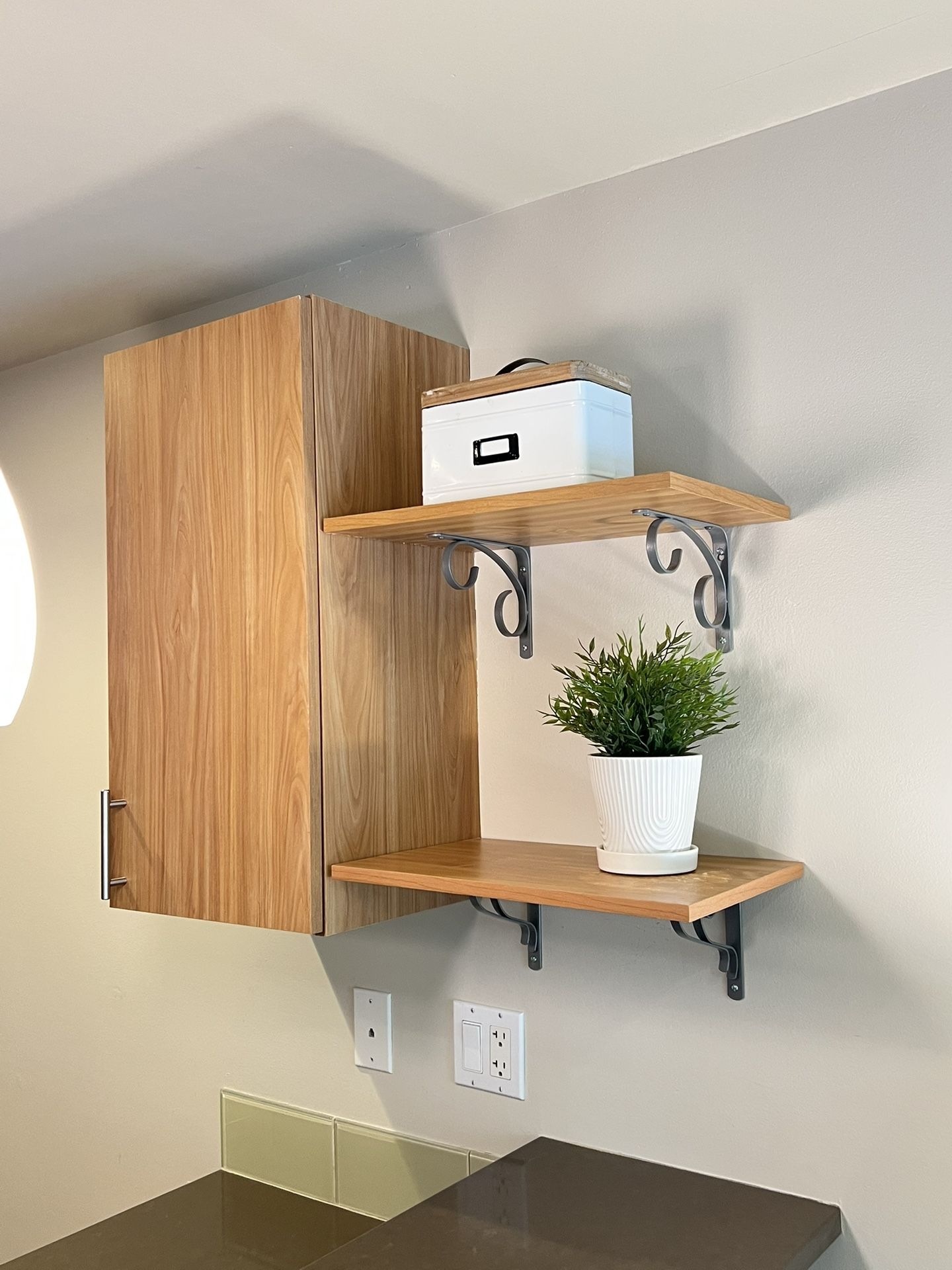 Wall Cabinet & Wall Shelves