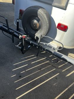 Bumper bike rack