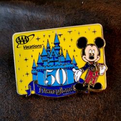 DISNEY 50TH ANNIVERSARY COLLECTIBLE PIN