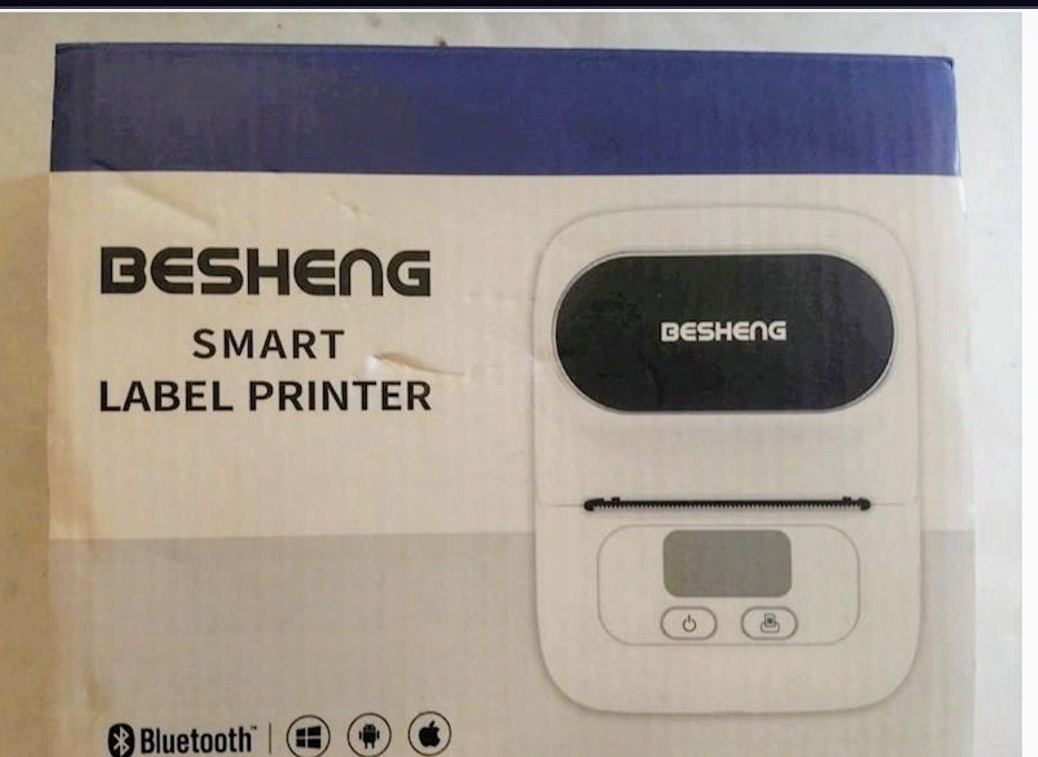 Besheng Smart Label Thermal Printer (Pink)