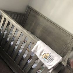 4-in-1 Convertible Crib