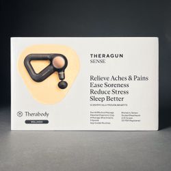 Therabody Theragun Sense 1st Gen Massage Gun LCD Guided Routines Bluetooth App Black