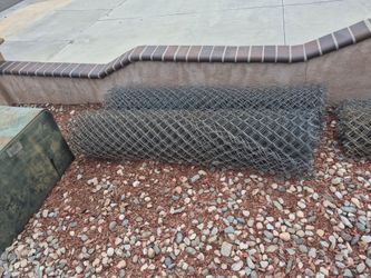 Chain link fence