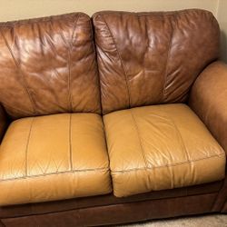 Loveseat Leather From Office 